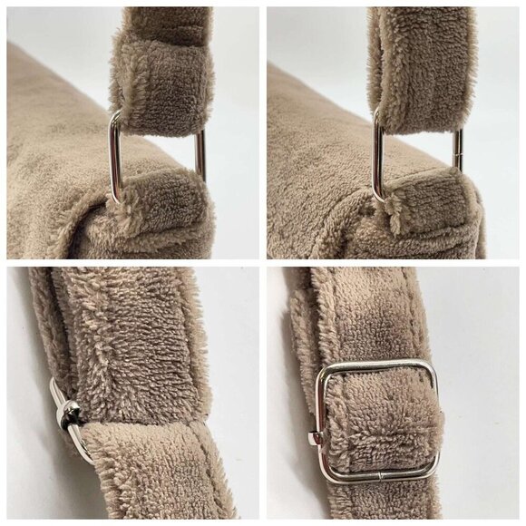 100% Authentic Chanel Precision Novelty Pile Coco Mark Beige Shoulder bag - Picture 10 of 15